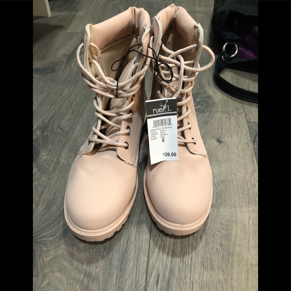 Pink Boots NWT